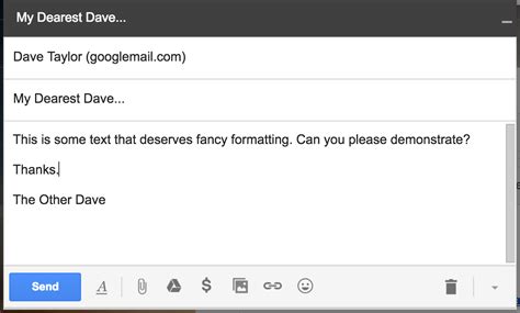 gmail dating format
